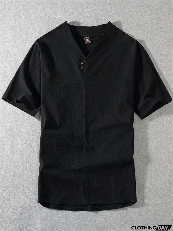 Mens Linen Short Sets