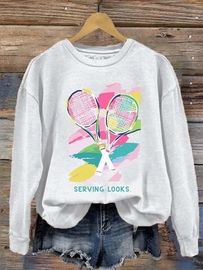 Tennis Player  Sweatshirt socialshop
