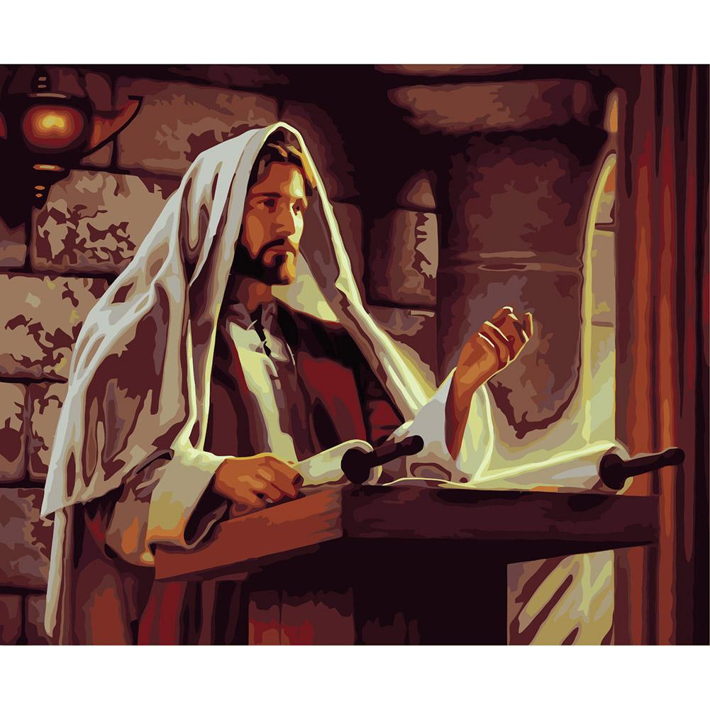 

40*50CM Paint By Numbers-Jesus, 501 Original