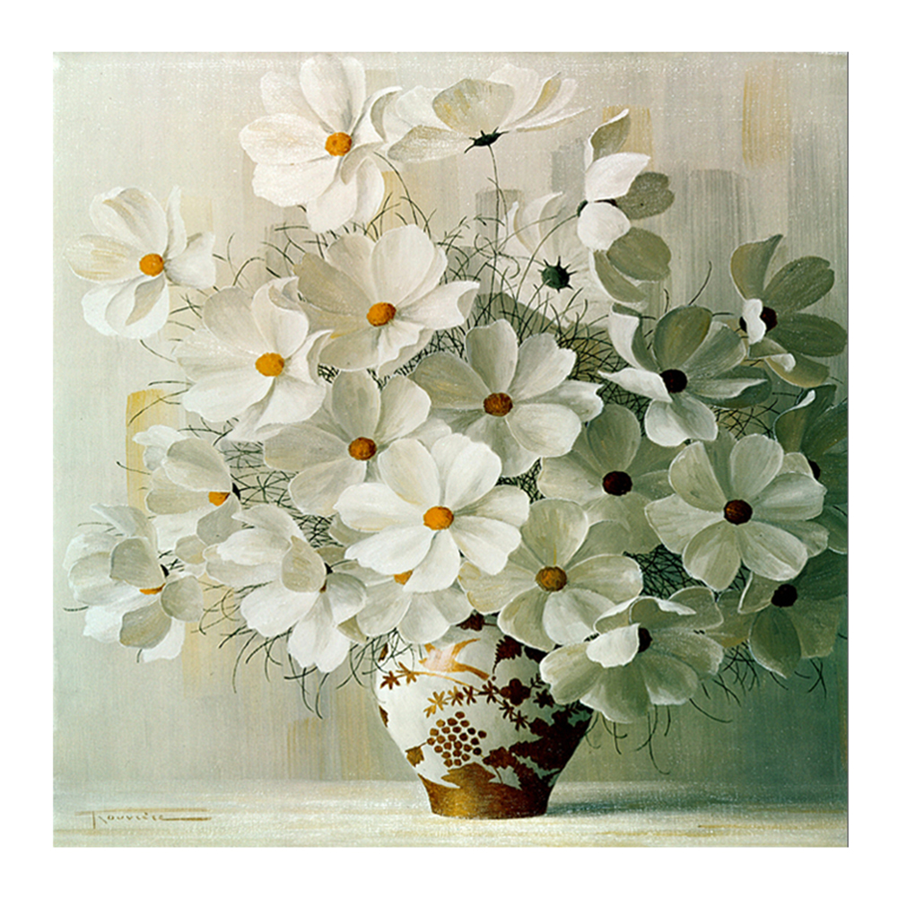 

Daisy - 11CT Stamped Cross Stitch - 53*53CM, 501 Original