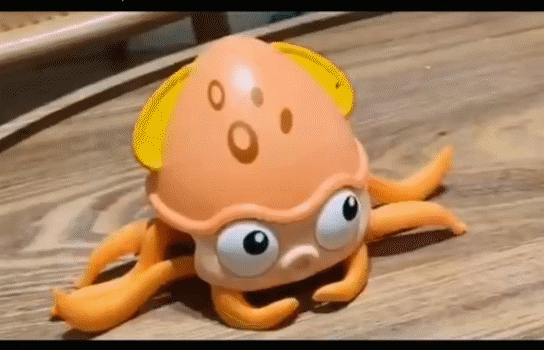 Crawling Octopus Interactive Bath Toy