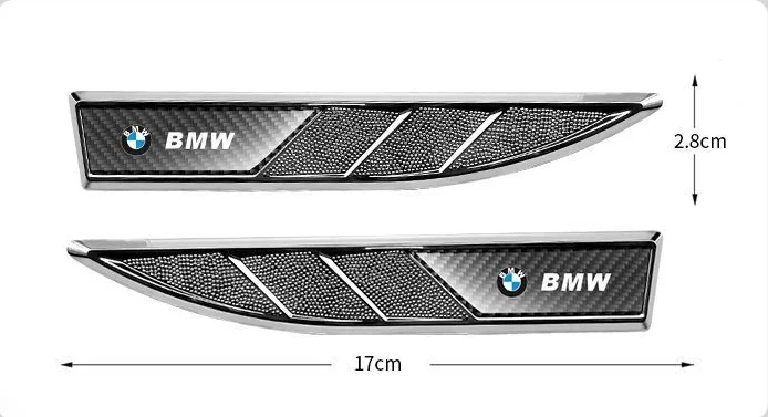 Car metal modification side label sticker