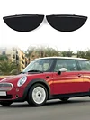 Car Headlight Washer Nozzle Cover Glossy Black for Mini Cooper R50 R52 R53 01-06