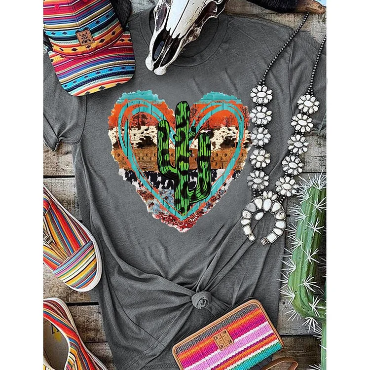 PSL - Western Cactus T-Shirt-05663