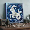 Framed Capricorn - Pearls Painting Kit DIY Diamond Painting Pearl Dot Crafts 25*25CM
