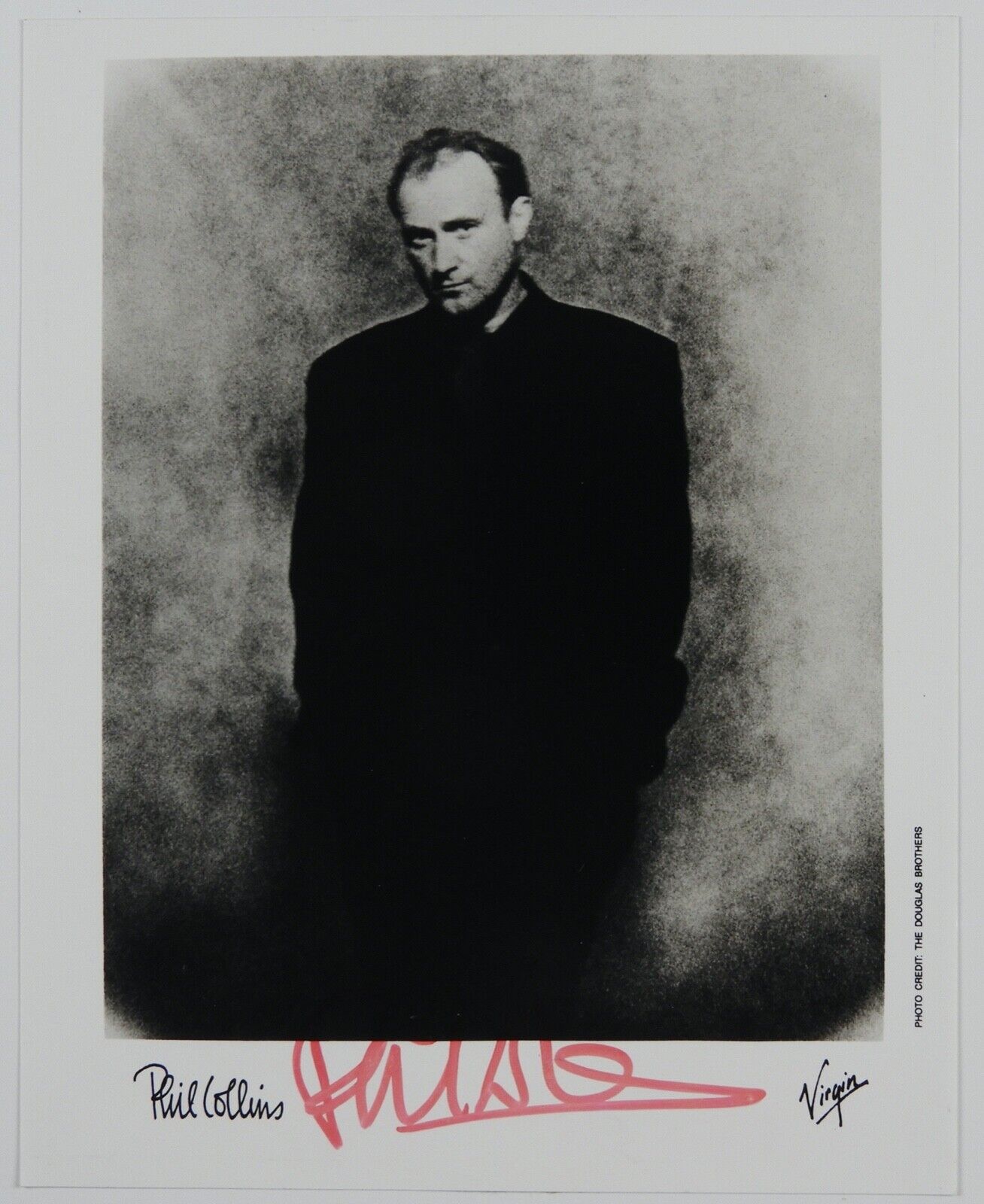 Phil Collins Genesis JSA Signed Autograph 8 x 10 Photo Poster painting