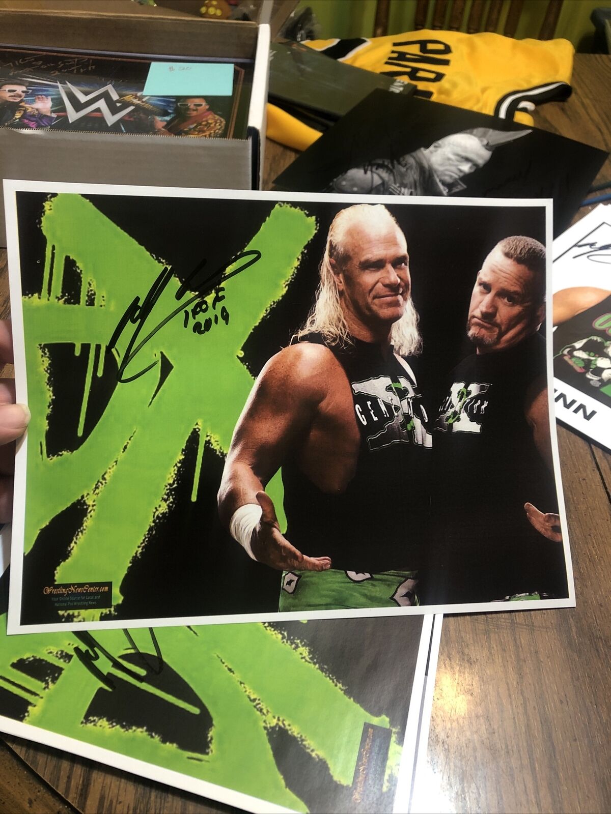 WWE Star Billy Gunn Autographed 8.5x11 W/COA AEW HOF Picture # 2