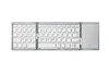 Tri-fold Bluetooth Keyboard Tablet Phone Universal Wireless Bluetooth Keyboard Portable Plaid Leather Tri-fold Keyboard