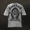 Good Luck Fitness Wash Short Sleeves T-shirt by Inlyline