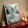(Pre-Framed)Beauty-Special Shape Diamond Painting Kit(25x25cm)