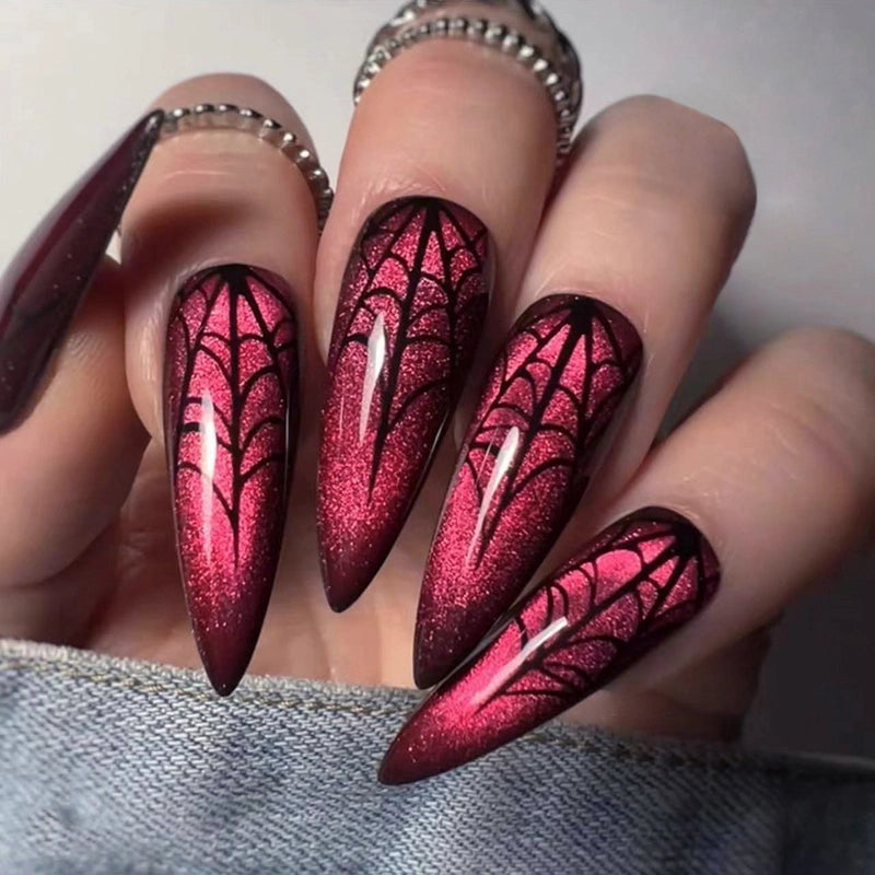 Halloween Cool Style Blood Stains Press-on Nails 1 Set