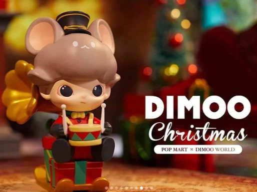 PRE-SALE POPMART DIMOO WORLD CHIRSTMAS 2020 SERIES BLIND BOX