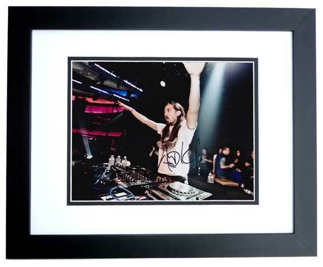 Steve Aoki Signed - Autographed DJ Concert 8x10 inch Photo Poster painting - FRAMED