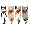 (US Only)3Pcs Cat DIY Diamond Art Bookmark Diamond Painting Art Bookmarks