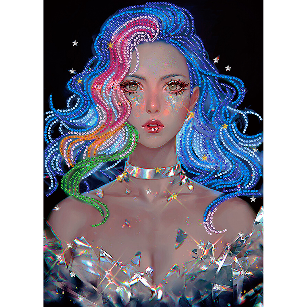 

Fantasy Fairy - Special Shaped Diamond Painting - 30*40CM, 501 Original