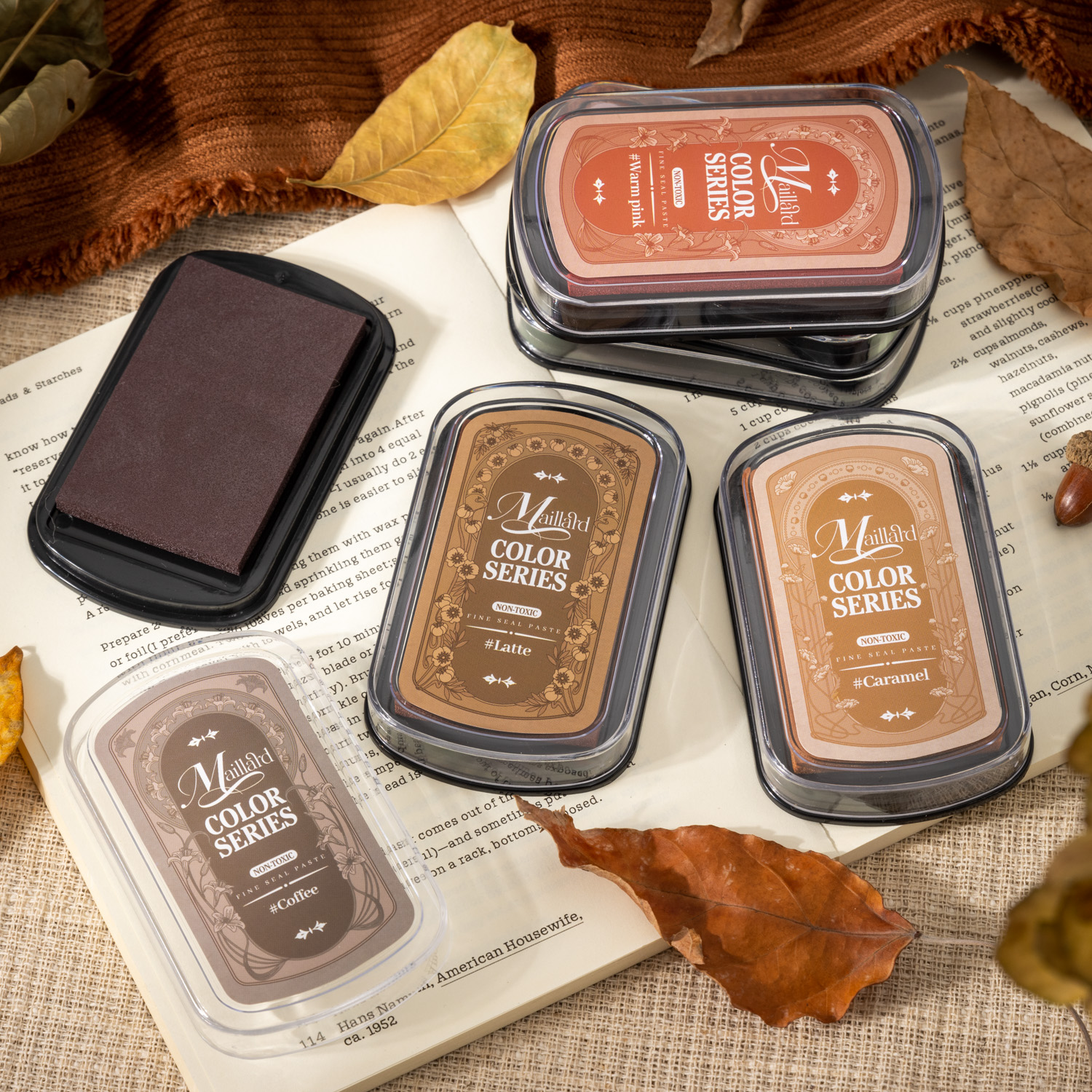 잉크패드 - 마일라드 컬러 시리즈 빈티지 플라스틱 스폰지