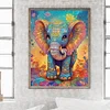 Diamond Painting-DIY Full Round Drill Elephant