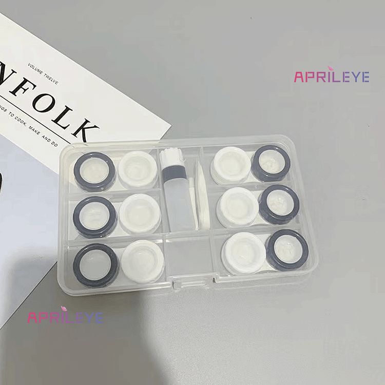 Aprileye Two-Color 6 in1 Lens Case