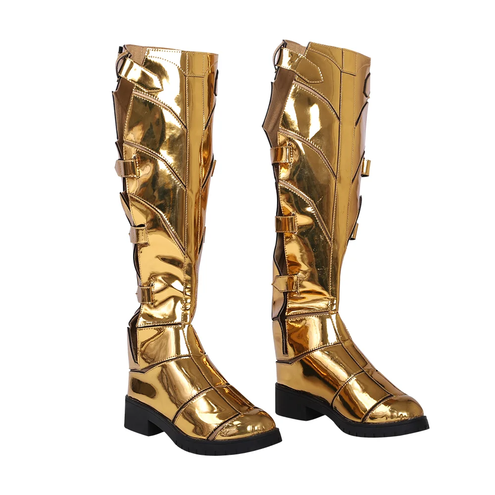 Wonder Woman 1984 Diana Prince New Golden Eagle Armor Cosplay Boots