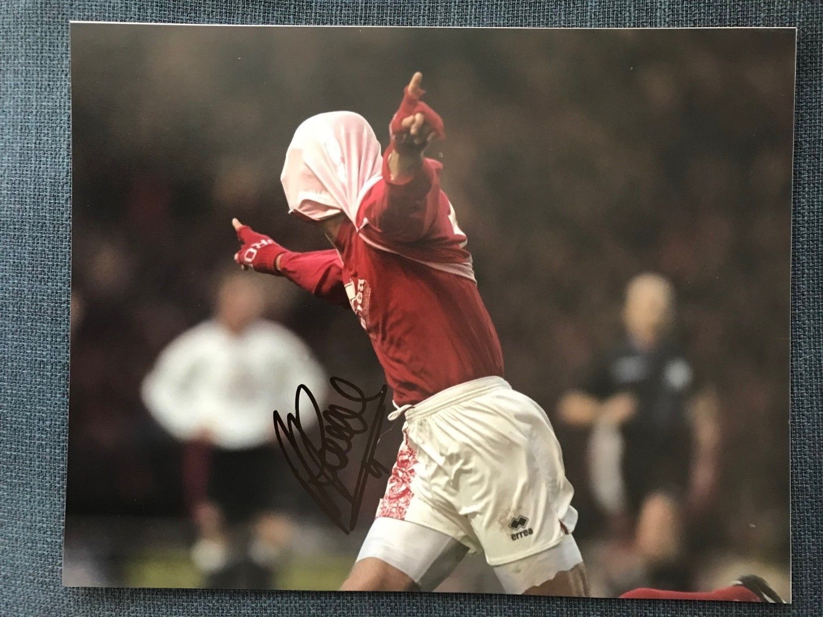 Fabrizio Ravanelli Autographed Signed 11x14 Photo Poster painting COA #1