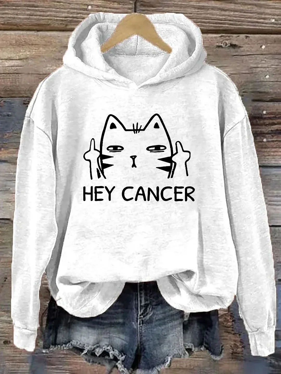 Hey Cancer Hoodie