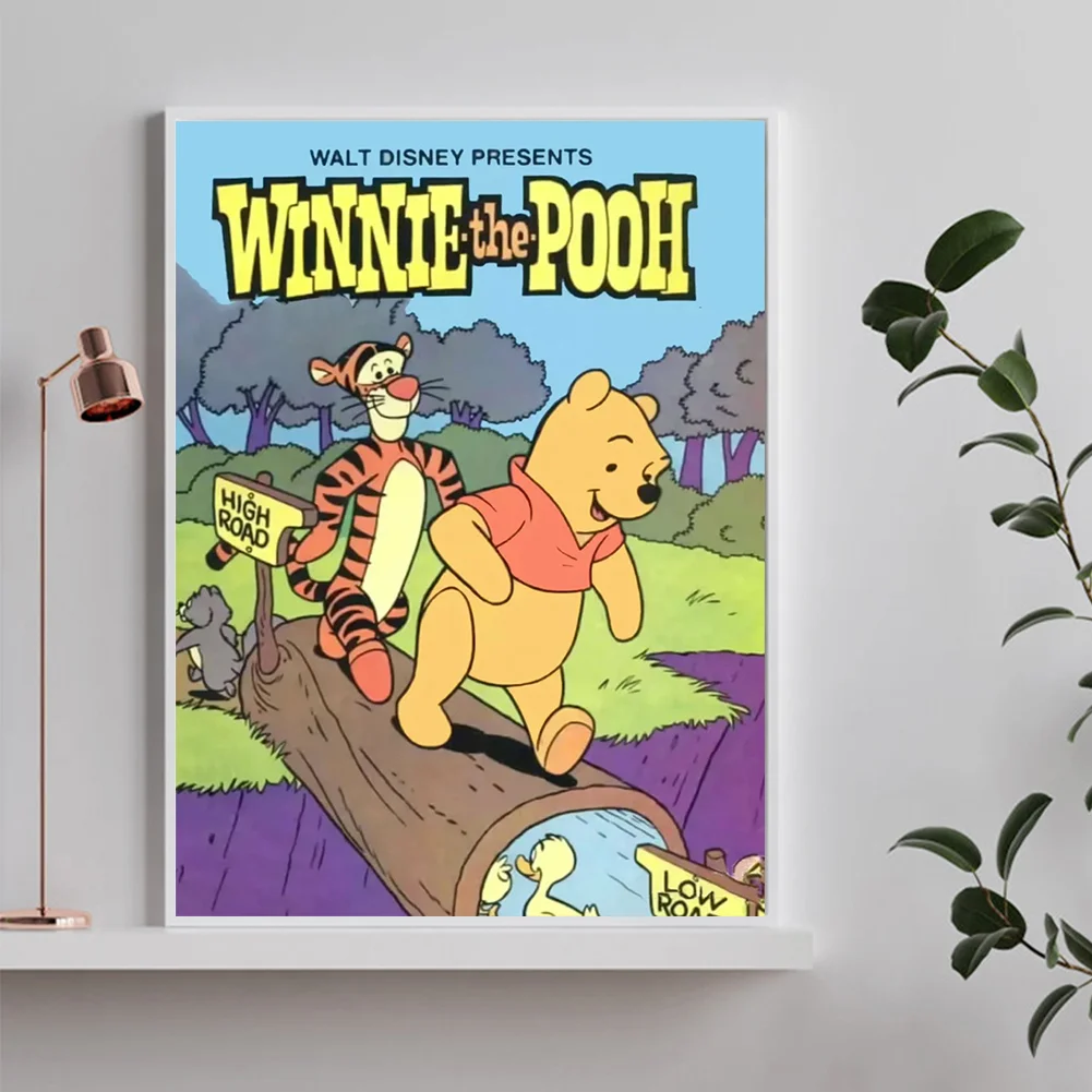 Diamond Painting - Full Round Drill - Winnie The Pooh(Canvas|30*40cm)
