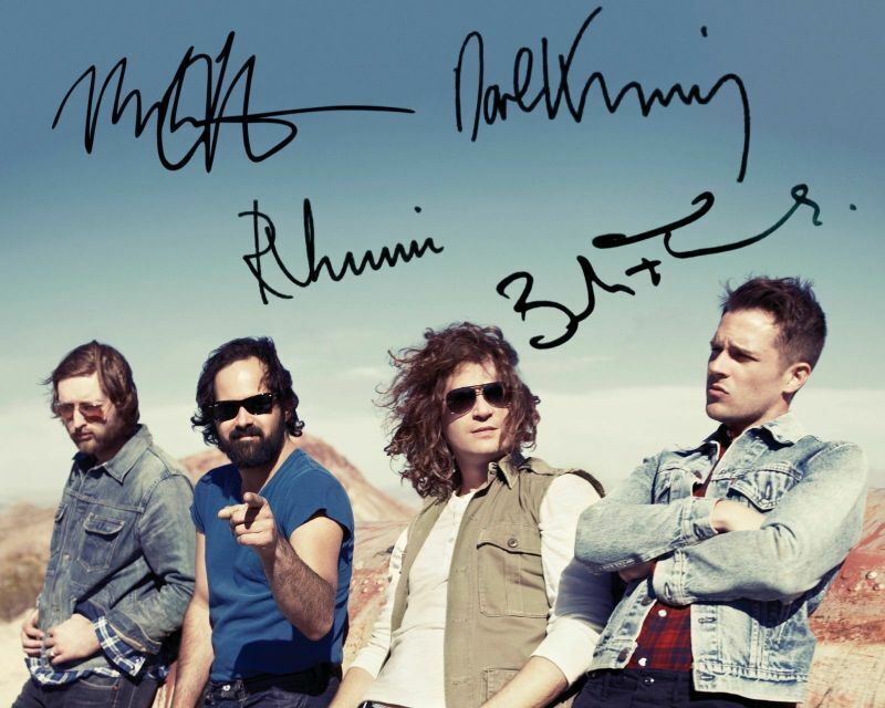 The Killers Autograph Signed Photo Poster painting Print 1