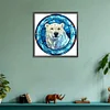 Diamond Painting-DIY Full Round Drill Stained Glass Polar Bear