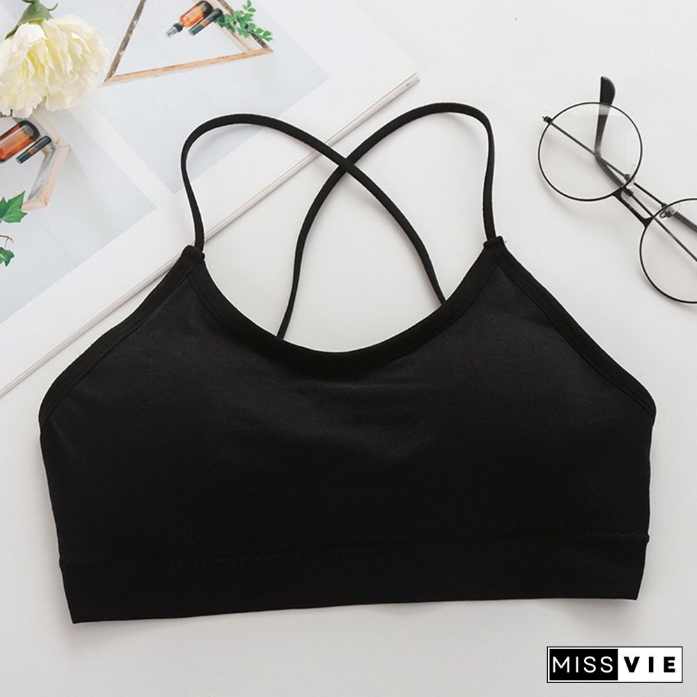 Sexy Lace Bralette Tube Tops Bandeau Summer Women Lace Bra Tanks Crop Tops Bandeau Girl Underwear Solid Color Camisole Hot Sale
