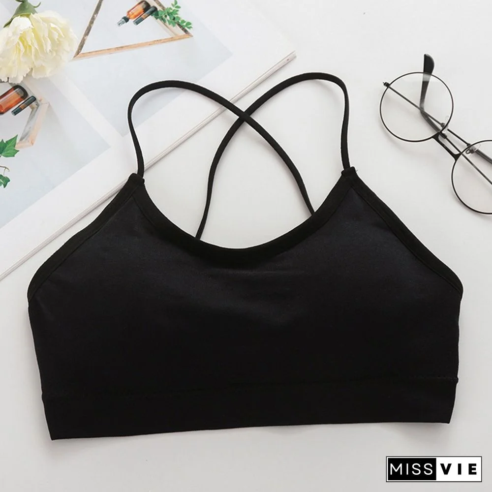 Sexy Lace Bralette Tube Tops Bandeau Summer Women Lace Bra Tanks Crop Tops Bandeau Girl Underwear Solid Color Camisole Hot Sale