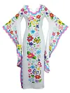 Vintage Colorful Printed Maxi Dress