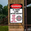 Intrusion Warning Sign - Vintage Metal Signs - 20*30cm/30*40cm - Warning