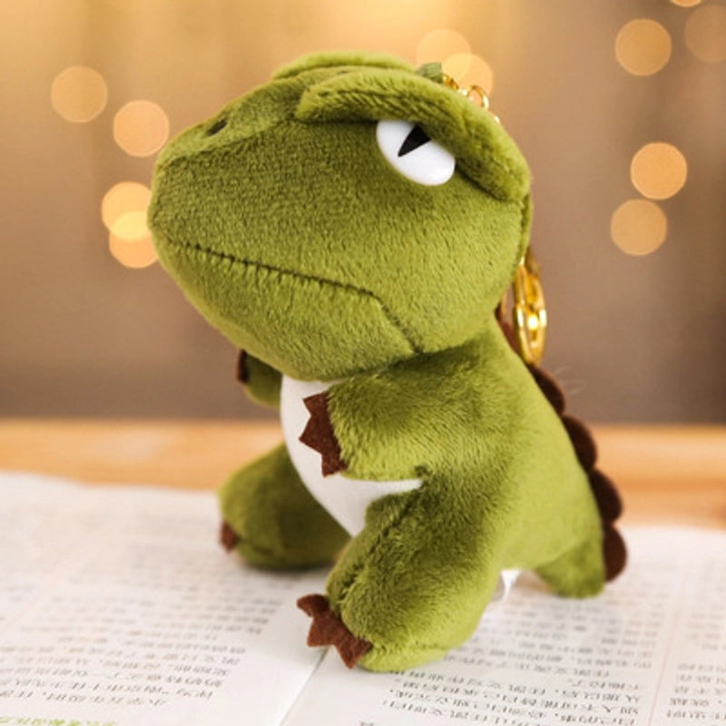 Creative Dinosaur Plush Toy Tyrannosaurus Rex Toy Keychain Bag Pendant Small Doll Machine Doll