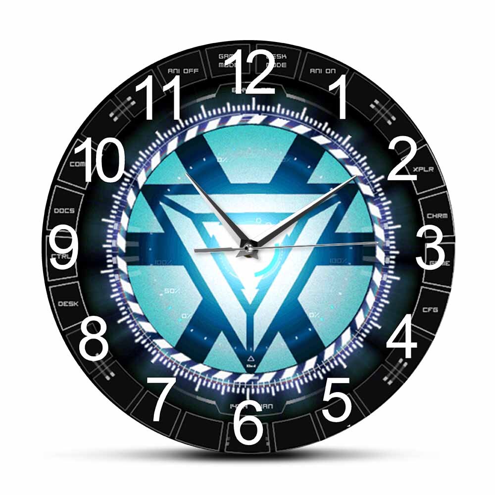 

Superhero Movies - Frameless Acrylic Wall Clock, 501 Original