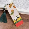 Cloisonne DIY Kit, DIY Bookmarks, Panda Gogh Bookmark,Gift For Her,Includes All Tools