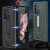 2022 Magnetic Armor All-included Hinge Holder Case For Samsung Galaxy Z Fold 3 5G