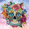 Diamond Painting-DIY Crystal Rhinestone Skull