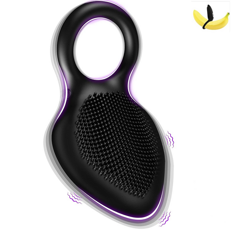 pearlsvibe -  Penis Ring Vibrator Clitoral Testicle Stimulator With 10 Intense Vibrations