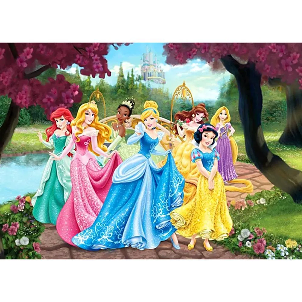 Full Round Diamond Painting Beautiful Princess