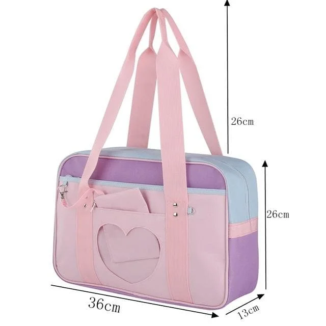 Lovely Girls Travel Large Capacity Canvas Bag SP14868