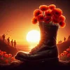 Diamond Painting-DIY Full Round Drill Military Boots