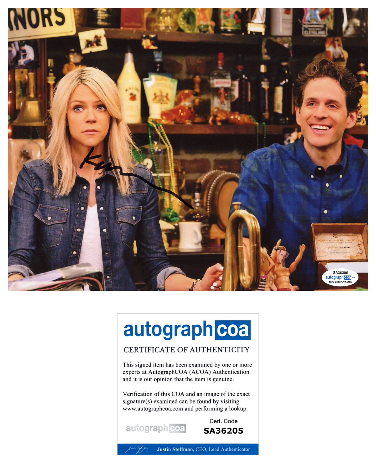 Kaitlin Olson Signed Autograph 8x10 Photo Poster painting It's Always Sunny In Philadelphia ACOA