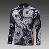 2024/2025 Real Madrid Half-Pull Training Suit Black Dragon Football Shirt 1:1 Thai Quality