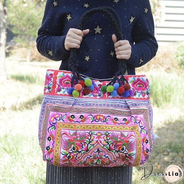 Yunnan Embroidered Bag Fashion Ethnic Bag Lady Handbag Embroidery Bag