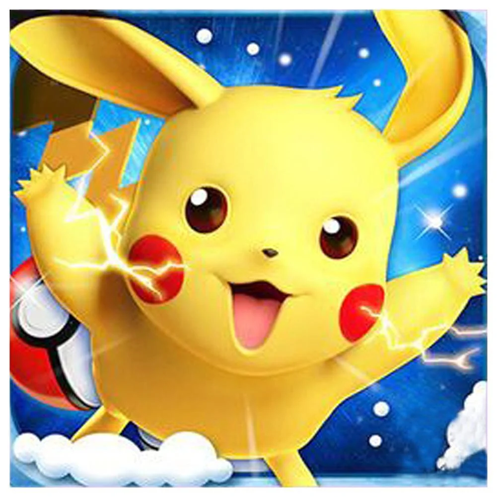 Full Round Diamond Painting Pokémon Pikachu (30*30cm)