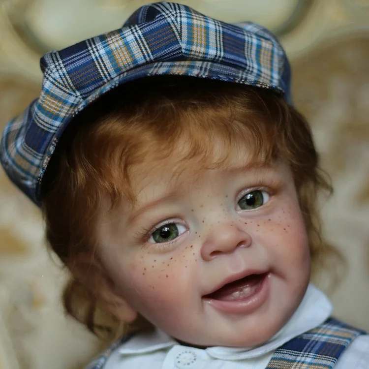  [This Is Yannick Baby] 20" Blonde Silicone Reborn Doll Toddler Newborn Girl with Two Teeth - Reborndollsshop®-Reborndollsshop®