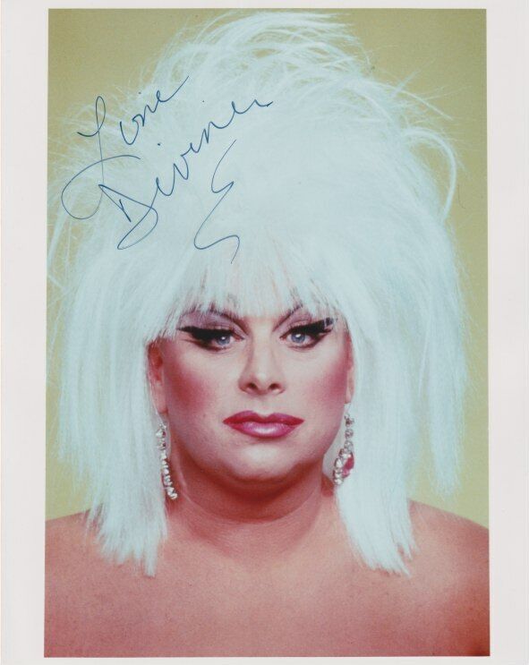 Divine signed 8x10 Photo Poster painting vintage