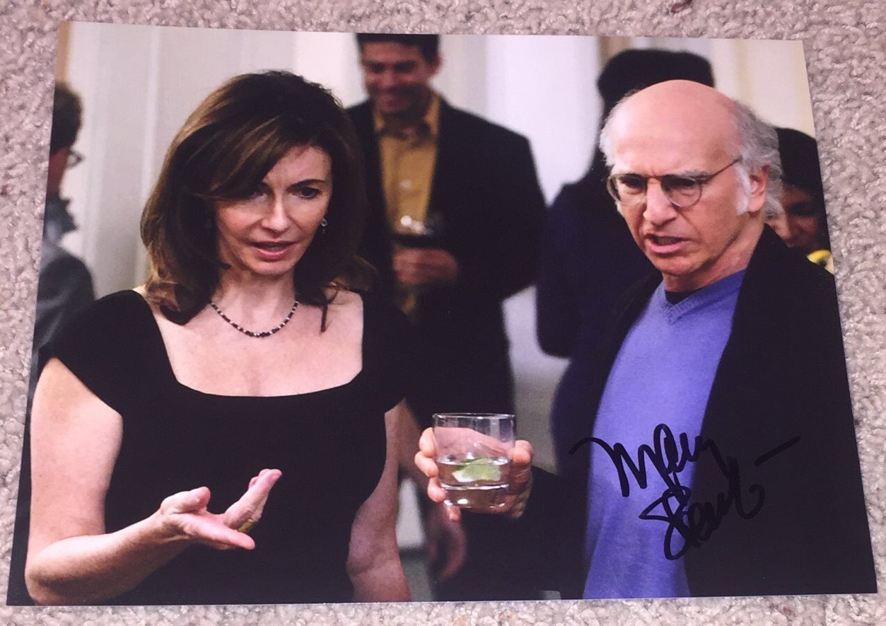 MARY STEENBURGEN SIGNED AUTOGRAPH CURB YOUR ENTHUSIASM 8x10 Photo Poster painting w/EXACT PROOF