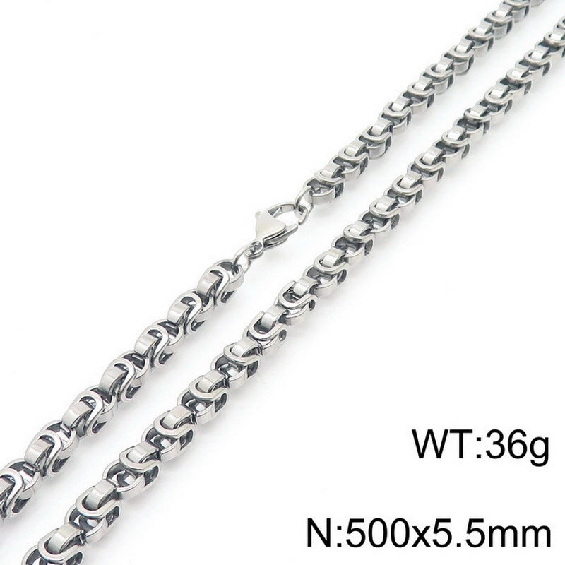 Fashion Popular Stainless Steel More Sizes Bamboo Necklace Choker Bracelet Necklace Accessories