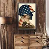 Diamond Painting -DIY Round Drill American Soldiers(40x60cm)